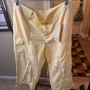 Yellow Cargo Pants